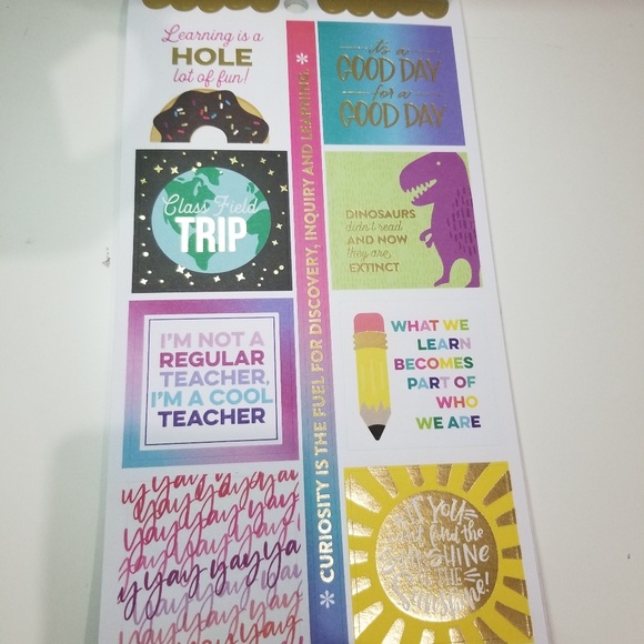 Teacher Rule Big Sticker Book The Happy Planner - Picture 2 of 8